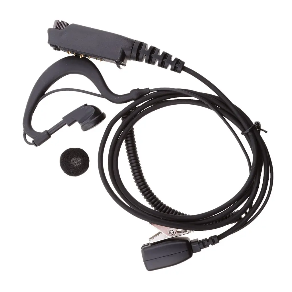 1-проводной наушник с ушной петлей Наушник Наушник Микрофон для Sepura Radio Walkie Talkie STP9000 Новый