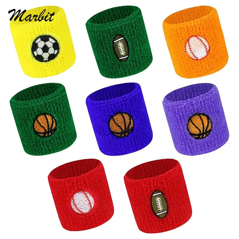 1 шт. Детские наручные повязки Спортивные браслеты Детские спортивные браслеты для баскетбола, бейсбола, футбола, футбола, аксессуаров для фитнеса