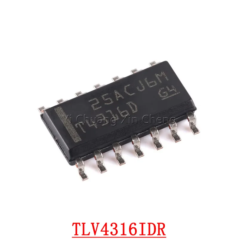 10 шт. TLV4316IDR TLV4316 ИС операционного усилителя SOP14 T4316D Новый оригинал В наличии