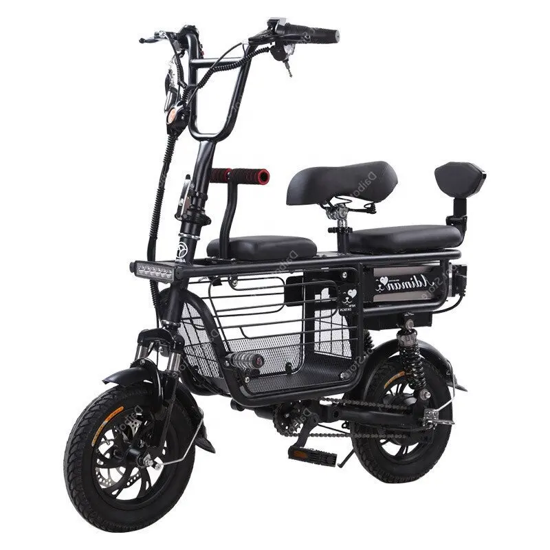 12 дюймов родительский и детский электрический велосипед 350 Вт 48 В электрический скутер мини-мотоциклы взрослые со съемным аккумулятором USB-порт для зарядки