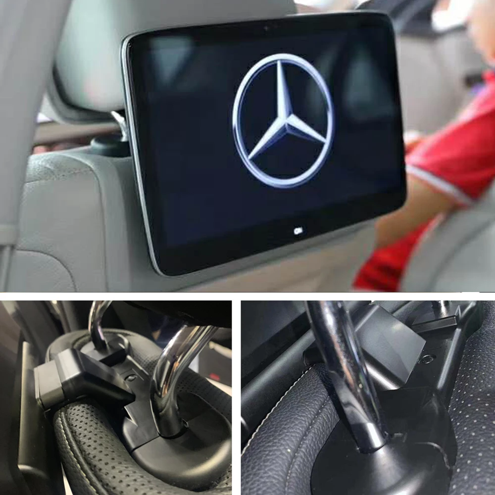 2023 НОВЫЙ Android 12.0 Автомобильный телевизор Экран Монитор Подголовника Для Mercedes Benz E260 E300 GLE450 GLS450 Развлекательная система для задних сидений