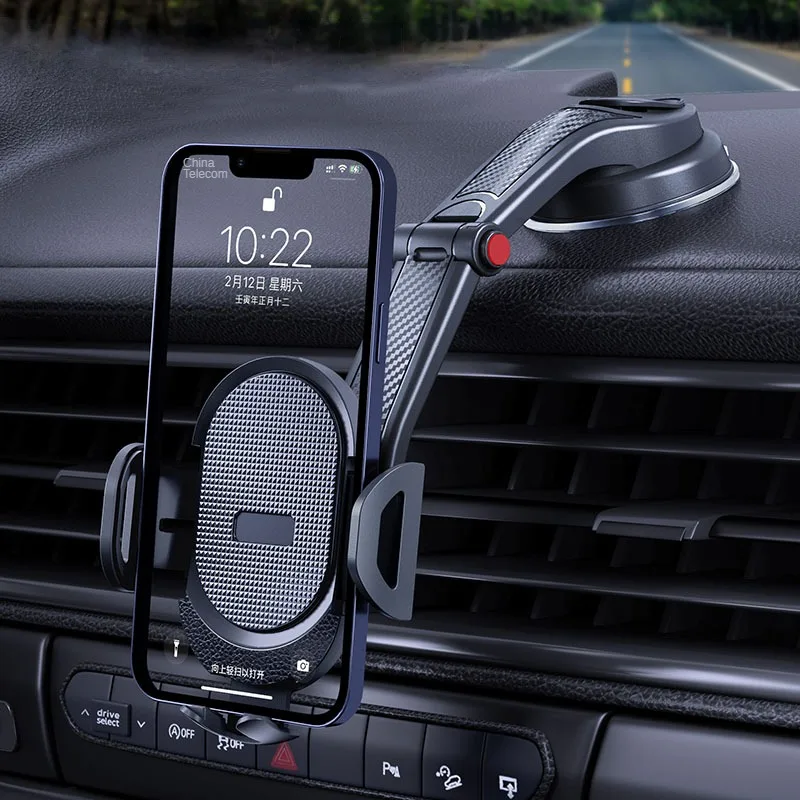 2023 НОВЫЙ универсальный автомобильный держатель для телефона с присоской 360 ° лобовое стекло автомобильная приборная панель мобильный опорный кронштейн для 4,0-6-дюймовых смартфонов