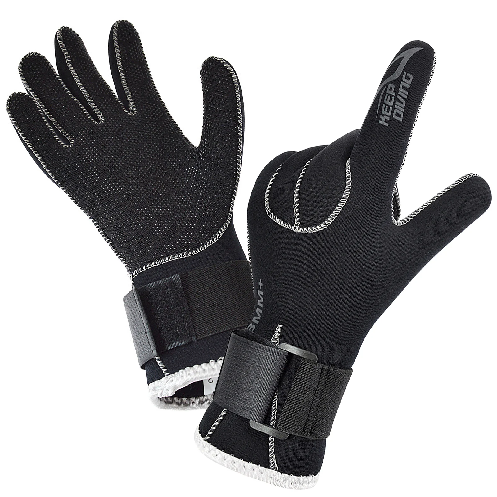 3 мм неопреновые перчатки для дайвинга Женщины Мужчины Противоскользящие перчатки для подводного плавания Плавание Серфинг Парусный спорт Каякинг Дайвинг 2022