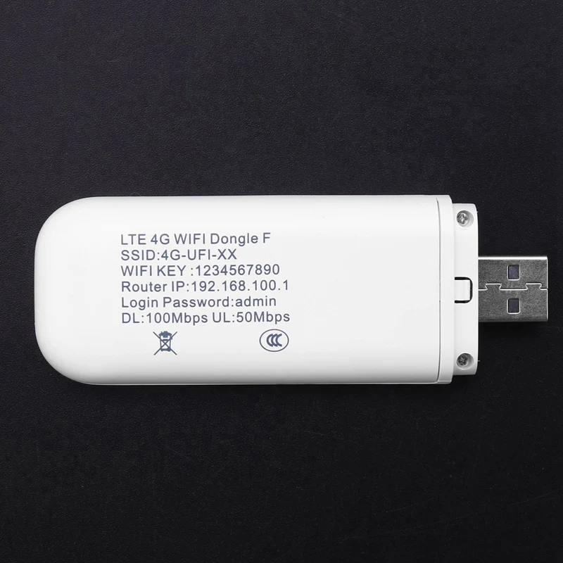 4X 4G Wi-Fi Маршрутизатор USB Dongle Беспроводной модем 100 Мбит/с со слотом для SIM-карты Карманный мобильный Wi-Fi для автомобильной беспроводной точки доступа Изображение 3 