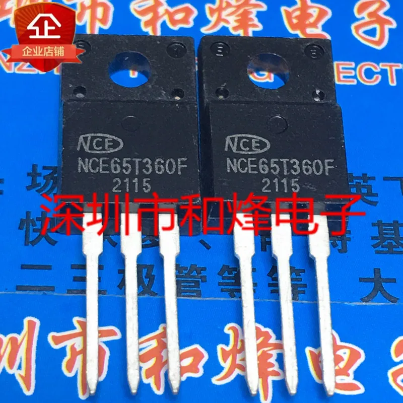 (5 шт.) NCE65T360F TO-220F 650В 11.5A