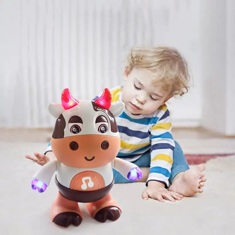 Baby Cow Музыкальные игрушки Детская дошкольная образовательная обучающая игрушка со светодиодной подсветкой и музыкой Обучающая развивающая игрушка Детские подарки Игрушки