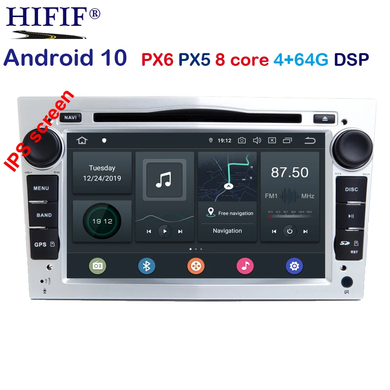 DSP 8 CORE 4G Android 10.0 2 DIN CAR GPS для opel Vauxhall Astra H G J Vectra Antara Zafira Corsa Vivaro Meriva Veda DVD-ПЛЕЕР