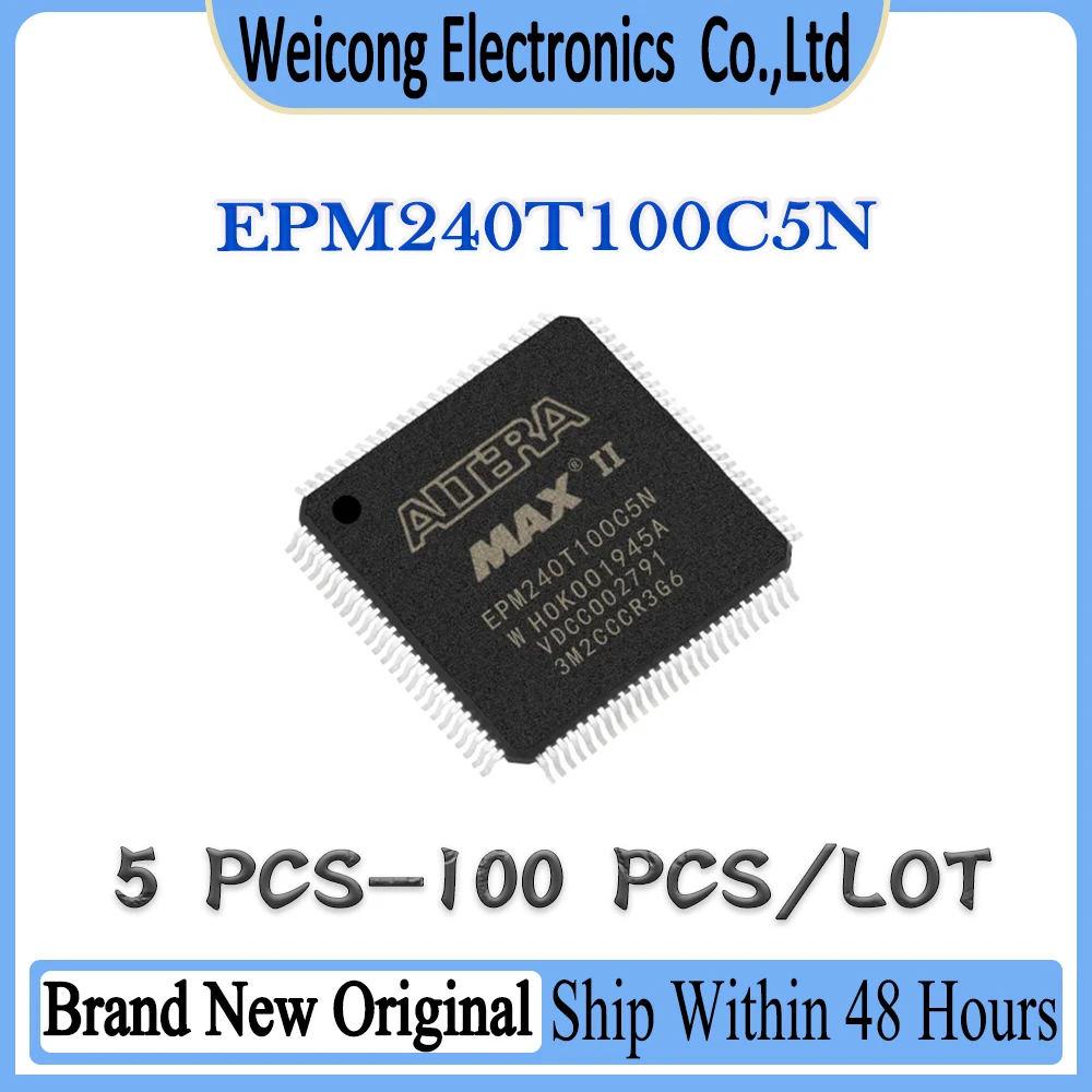 EPM240T EPM240T100C5N EPM240T100C5 EPM240T100C EPM240T100 EPM240 EPM Новый оригинальный микроконтроллер микросхем TQFP-100