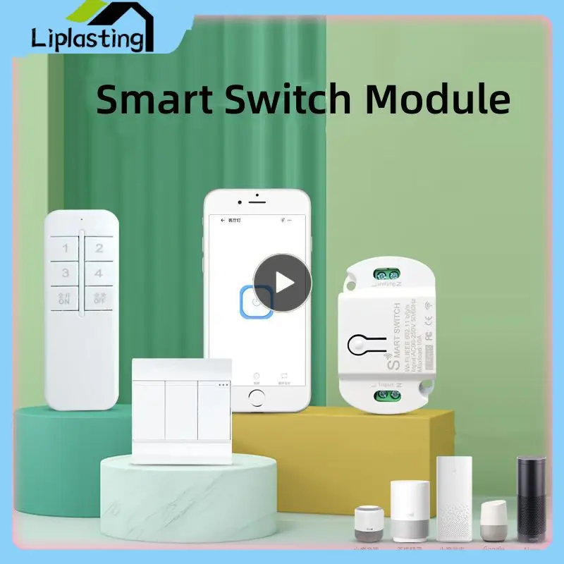 EWeLink Smart Switch RM 2.4G Модуль модификации интеллектуального выключателя Умный дом Управление приложением Bluetooth-совместимость Модуль интеллектуальных переключателей