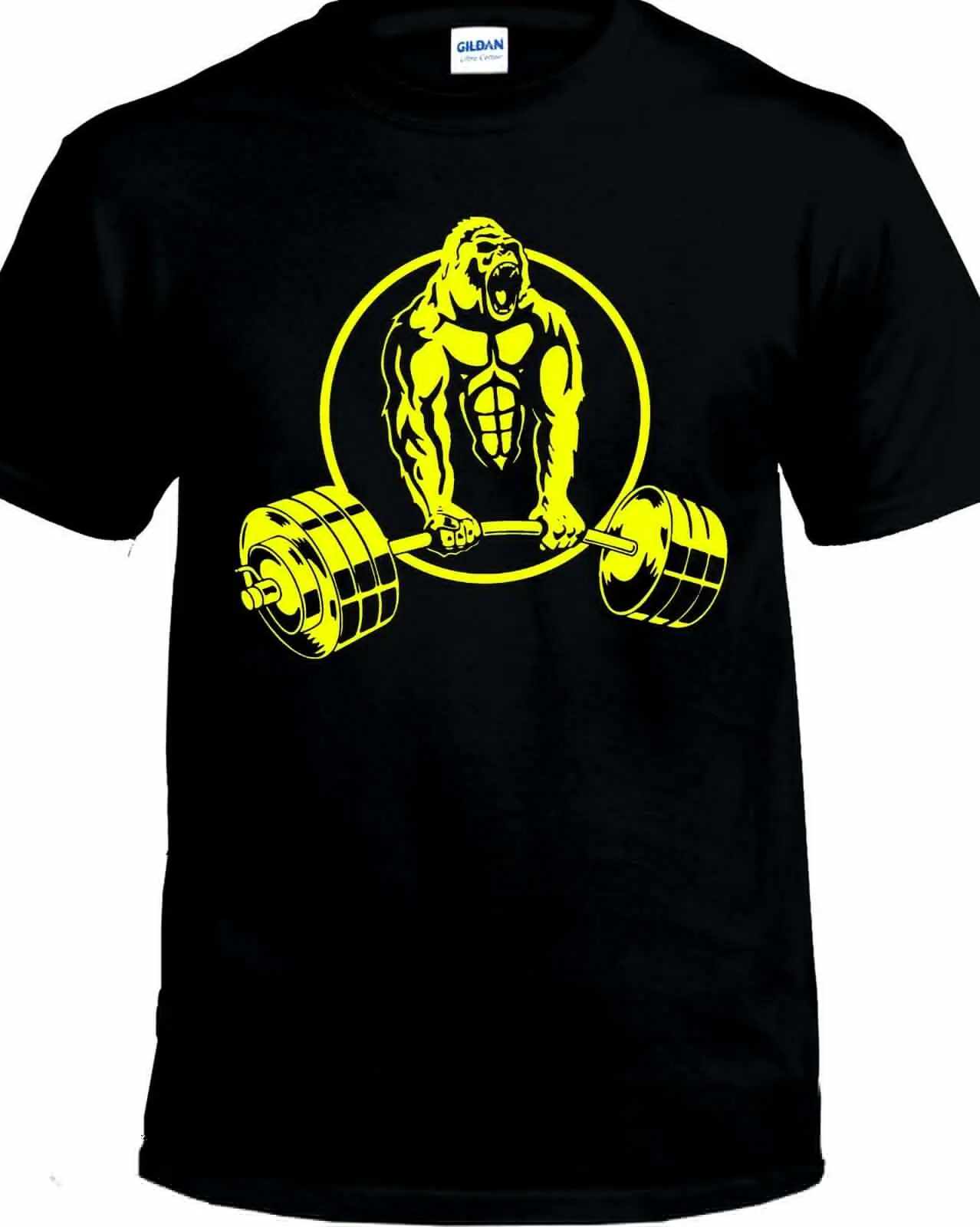 Gorilla Gym Тяжелая атлетика тренировочная футболка с длинными рукавами