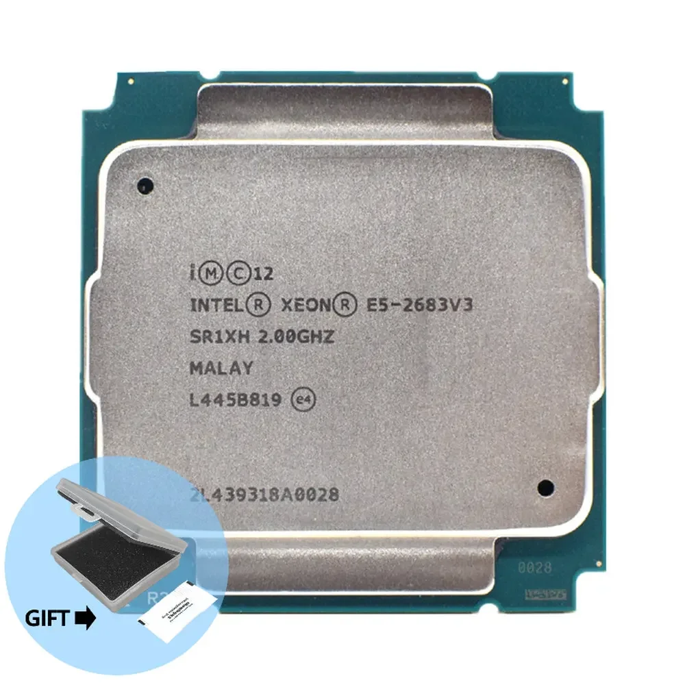 Intel Xeon E5 2683 V3 SR1XH 2,0 ГГц 14-ядерный процессор 35M LGA 2011-3 E5 2683V3