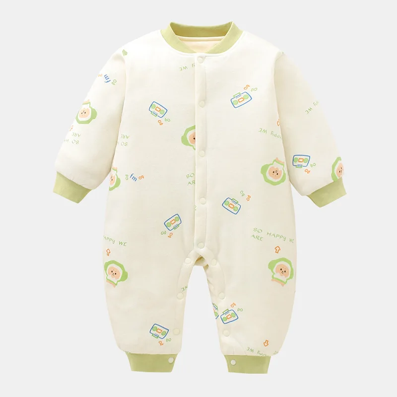 Jenny&Dave Детская одежда Бескостный комбинезон класса А для малышей зимой 2023, хлопковая куртка, комбинезон для малышей, хлопчатобумажная куртка