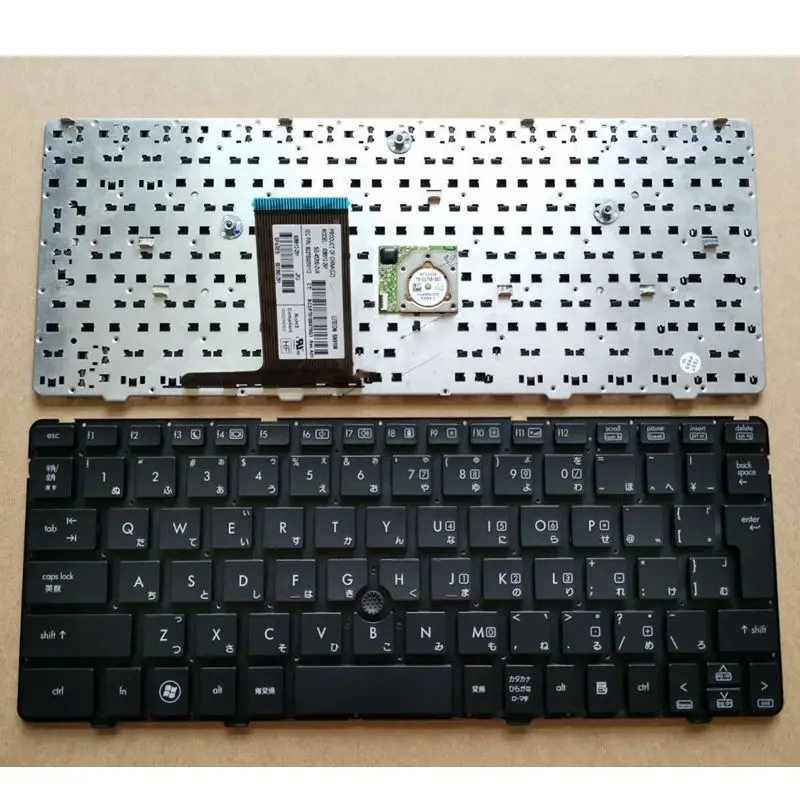 JP Сменная клавиатура ноутбука для HP Elitebook 2560 2560P 2570 2570P черный