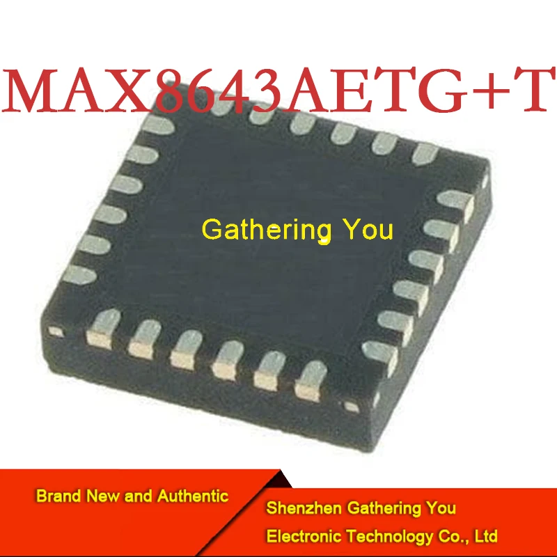 MAX8643AETG+T QFN Импульсный регулятор Совершенно новый аутентичный