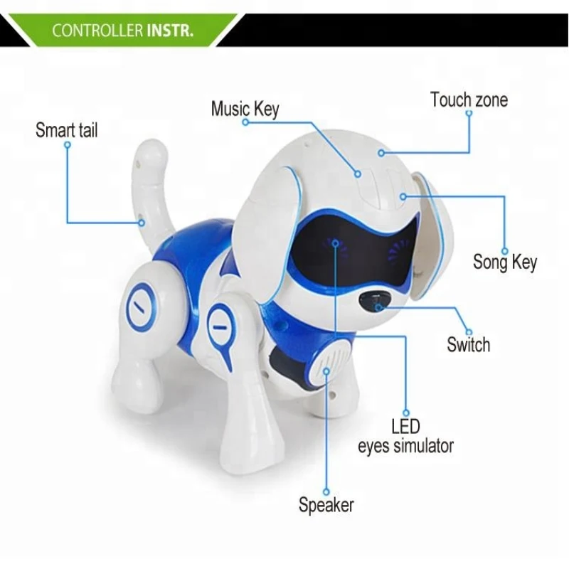  NEW Робот с датчиком жестов Многофункциональный USB-зарядка Детская игрушка с музыкальной игрушкой Робот Собака Развивающие игрушки Изображение 3 