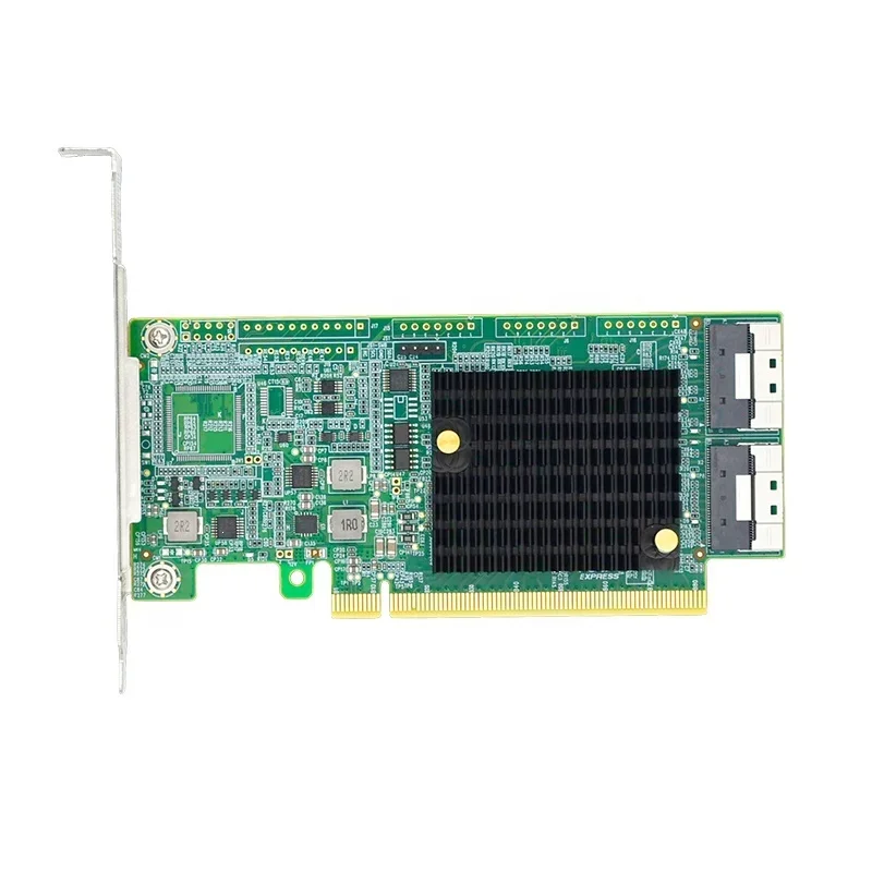 PCI Express 4.0 x16 на 2*SlimSAS SFF-8654 8i Retimer Adapter