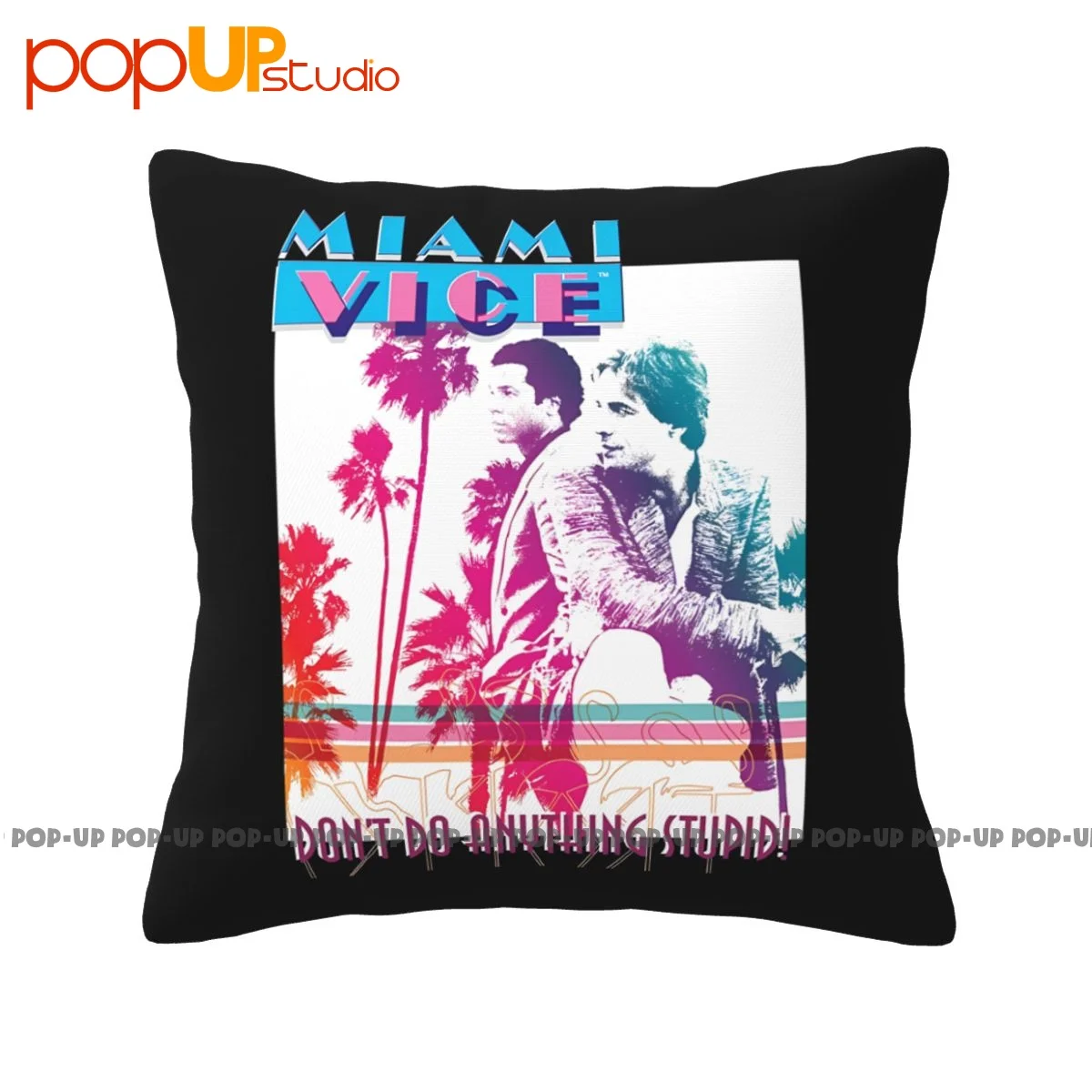 Sleep Miami Vice Don't Do Anythingtupid Наволочка Throw Pillow Cover для комнаты Anti-Mite Brief Style