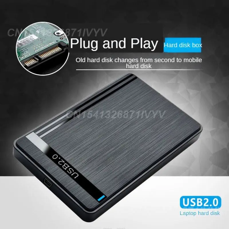ssd Портативный карманный USB2.0 Ноутбук Жесткий диск Коробка Дополнительное место для хранения Портативный жесткий диск Корпус Высокая скорость Эффективный Прочный