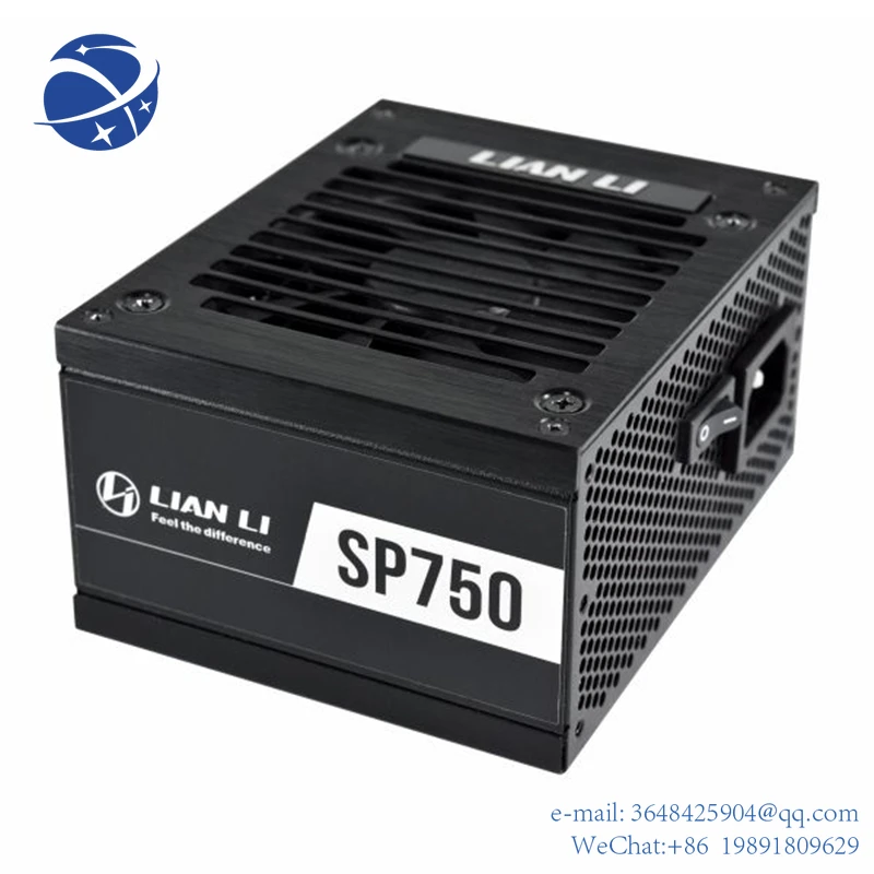 YYHC LIAN LI PSU 750 Вт SFX Блок питания для компьютера ITX Power Black 80 PLUS GOLD 91% Эффективность Полностью игровой модульный