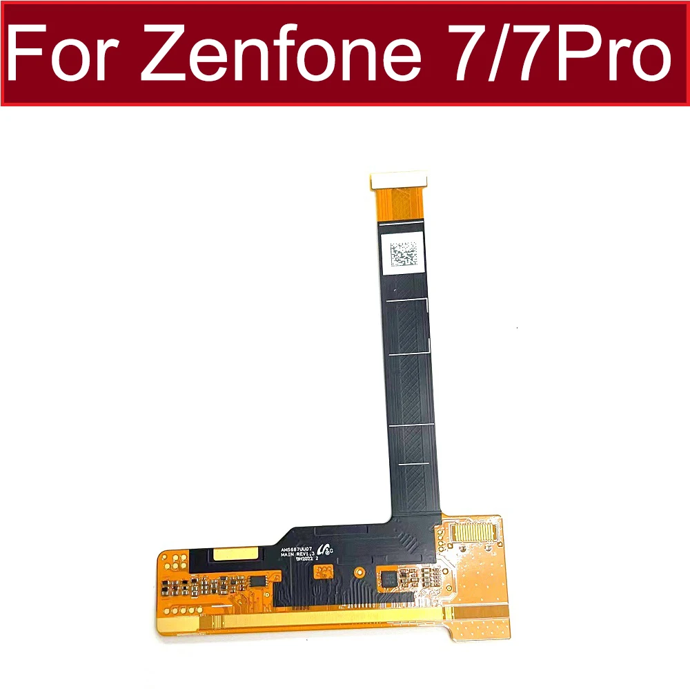 Гибкий кабель для экранного пресса Asus Zenfone 7 7Pro ZS670KL ZS671KS ЖК-пресс Flex Ribbon Запасные части
