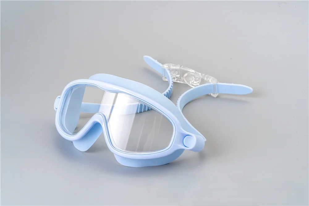 Детские противотуманные очки для плавания с большой рамой Детские очки для плавания Изображение 3 