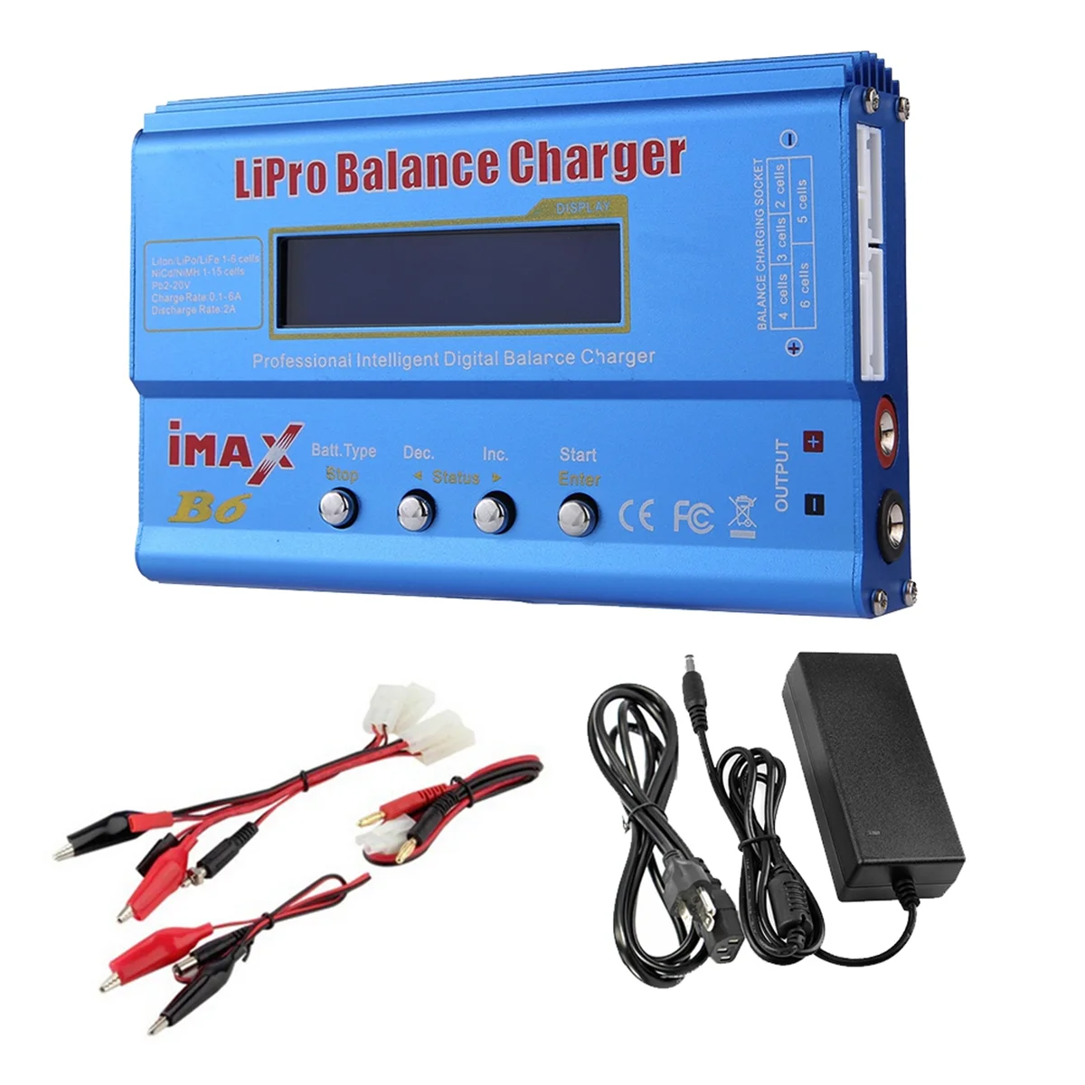 Для B6 80W Lipo Зарядное устройство + NiMh Li-Ion Ni-CD Цифровое балансировочное зарядное устройство Lipro Зарядное устройство для аккумулятора US Plug