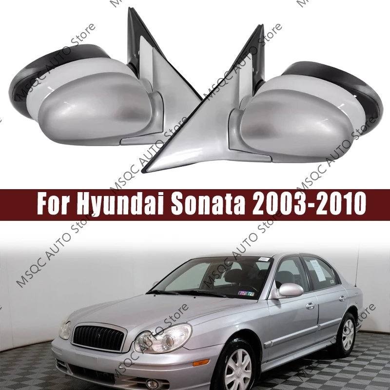 Для Hyundai Sonata 2003-2010 Авто Электрический Складной Обогрев Электрическая регулировка линз Автомобиль Боковое зеркало заднего вида в сборе