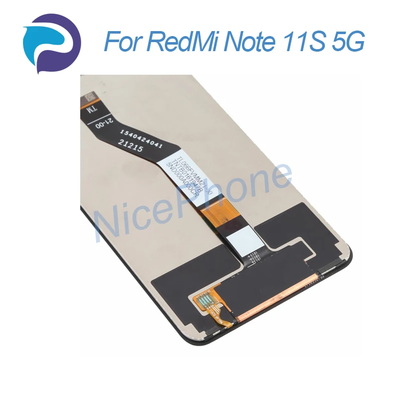 Для RedMi Note 11S 5G ЖК-дисплей Замена дигитайзера с сенсорным экраном 6,6 дюйма 22031116BG Для RedMi Note 11S 5G Дисплей ЖК-дисплей Изображение 4 