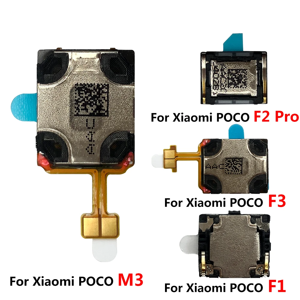 Для Xiaomi F2 Pro Earspeaker Верхний передний наушник Наушник Динамик для Xiaomi Poco F1 F3 M3 Pro Разговорный динамик Заменить детали