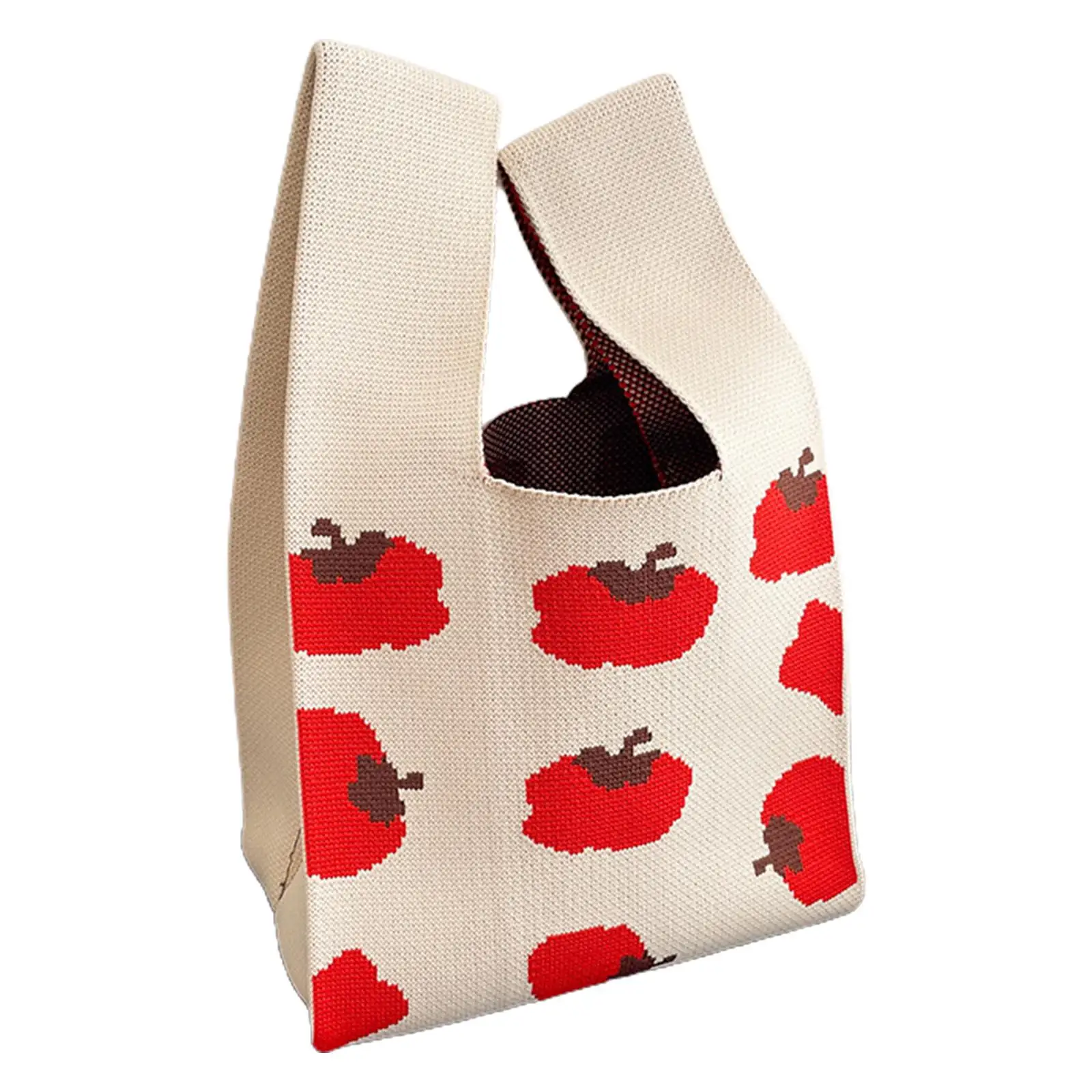 Женская сумка через плечо Женская сумка Леди Легкая Элегантная с томатным рисунком Сумка в стиле бохо для летней рабочей вечеринки Изображение 0 