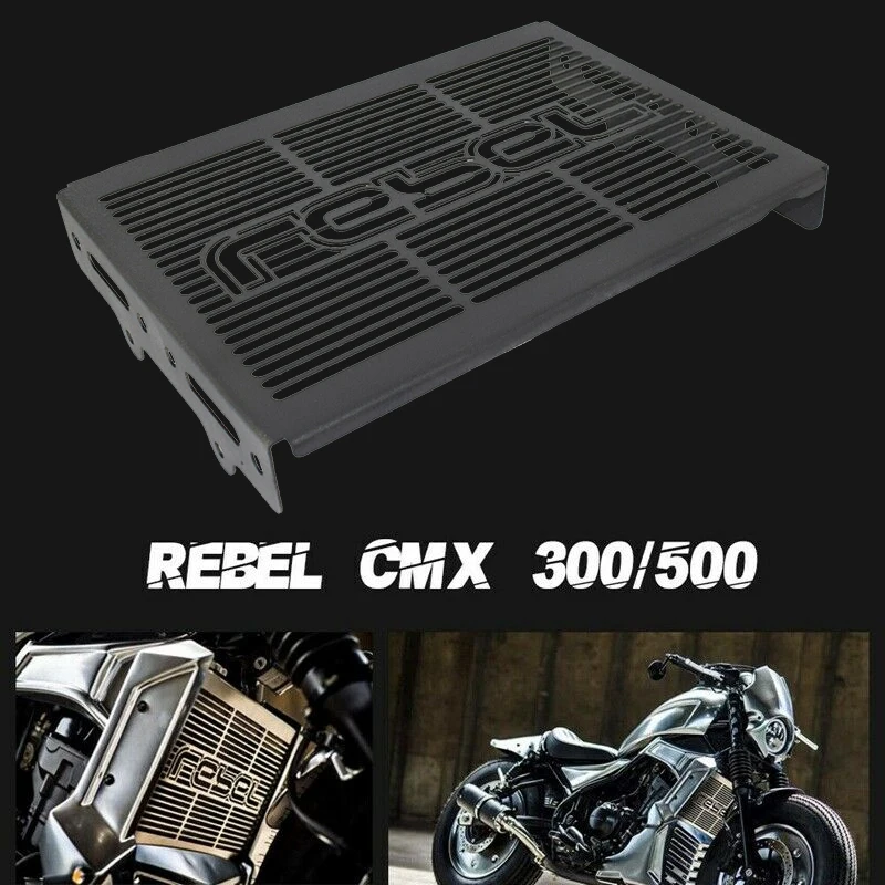  Защита радиатора мотоцикла Защитная крышка решетки для HONDA REBEL CMX 300 500 2017-2020 Защита водяного кулера
