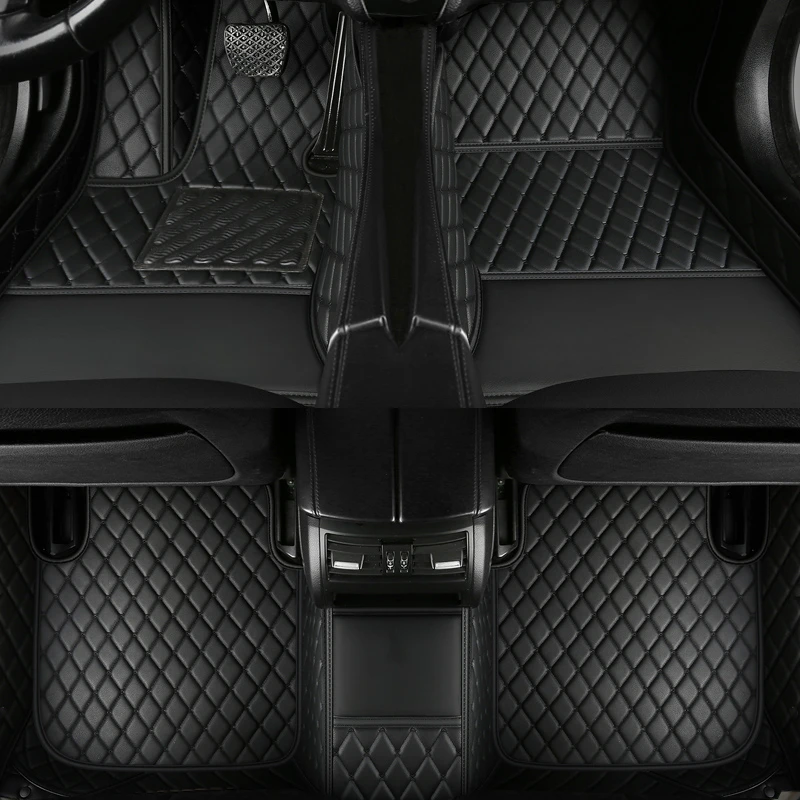 Индивидуальные автомобильные коврики для Volkswagen Vw Touareg 2008-2010 года Интерьер Автомобильные аксессуары Ковер Искусственная кожа