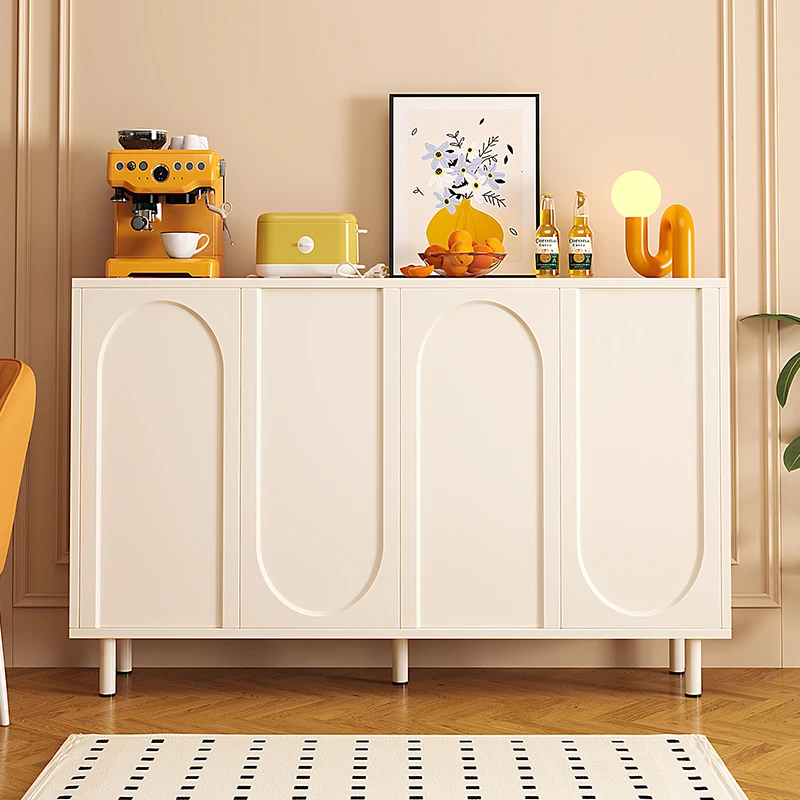 Кремовая легкая роскошь, современная минималистичная домашняя гостиная для хранения, чай, скандинавские шкафчики