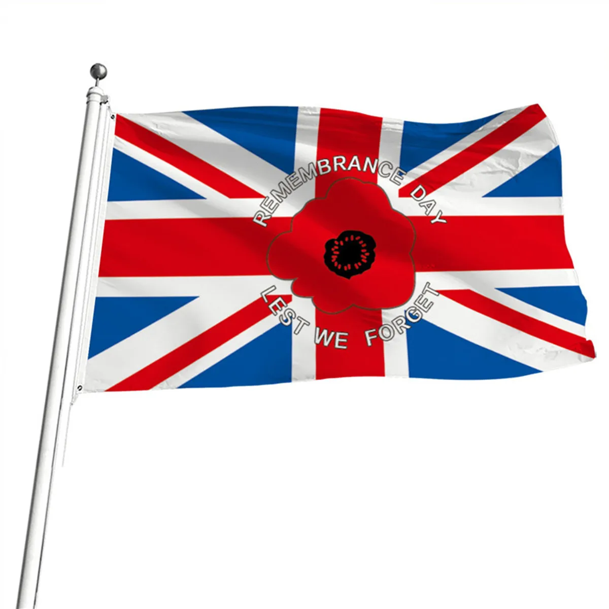 Новая Зеландия Тропы Первой мировой войны Флаг Баннер Полиэстер Латунь Люверсы Значимый Памятный Флаг Женщины Мужчины Наружный Декор Изображение 4 