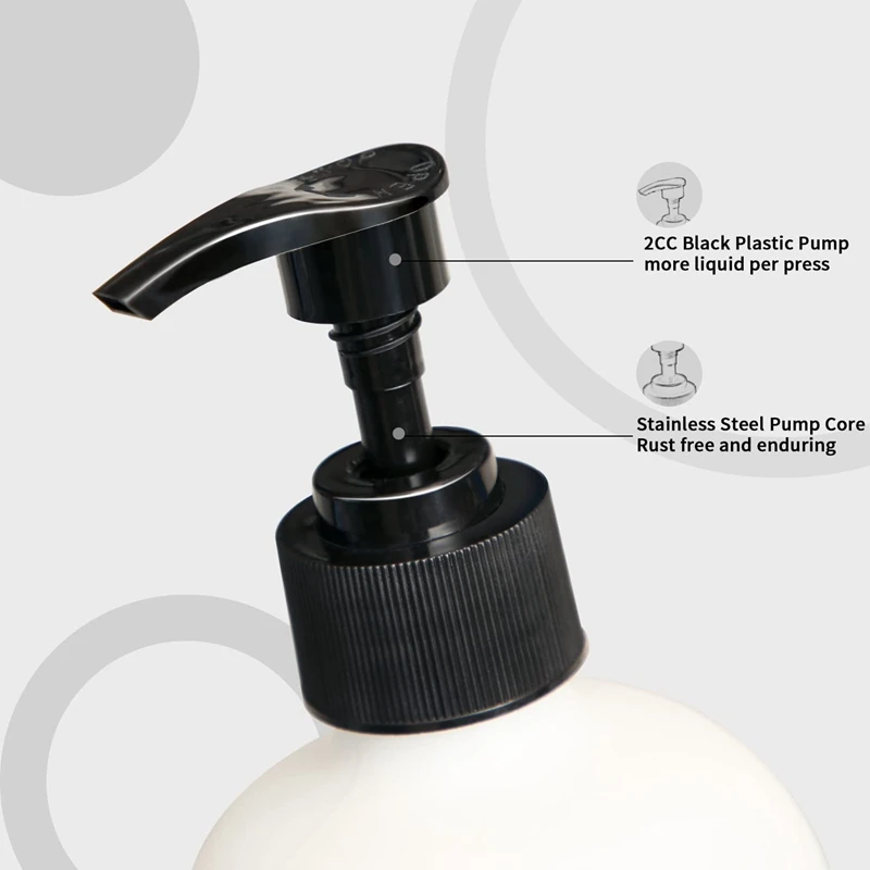  Новый набор дозаторов мыла 2 шт., содержит дозатор средства для мытья посуды и дозатор стеклянного мыла на 16 унций с насосом Изображение 2 