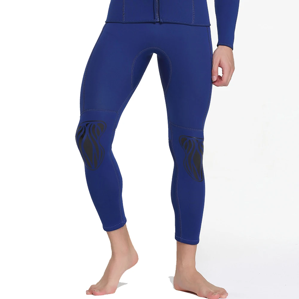 Новый неопреновый водолазный костюм 3 мм, мужские теплые штаны для плавания раздельного типа, пляжный солнцезащитный крем, каяк для серфинга, водные виды спорта, брюки для дайвинга, 2023 Изображение 4 