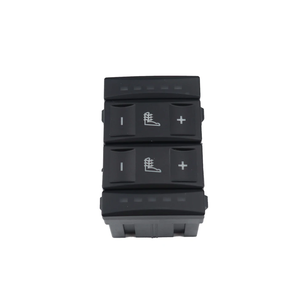 Новый серебристо-черный переключатель управления кнопкой обогрева сидений 6M2T 19K314 AC 6M2T19K314AC для Ford Mondeo MK4 S-MAX Galaxy MK 3
