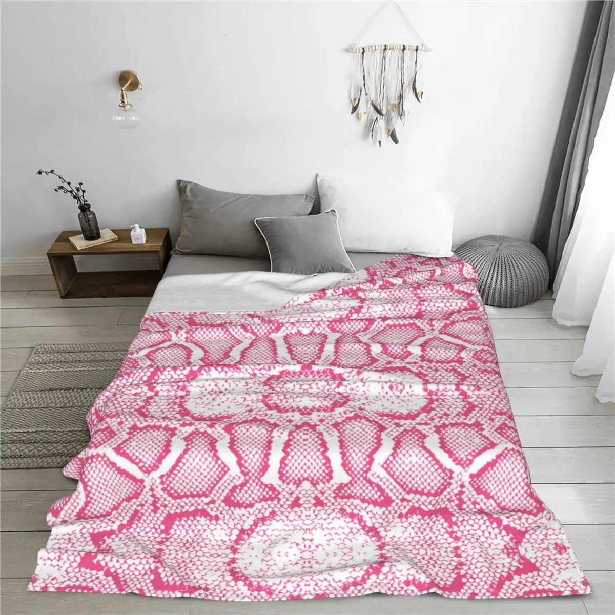  Одеяло с рисунком змеиной кожи Фланелевое зимнее многофункциональное легкое тонкое одеяло для постельных принадлежностей Автомобильные покрывала