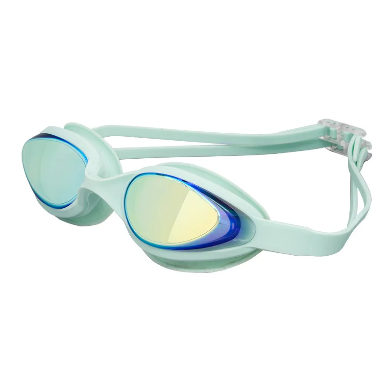 Очки для плавания Антизапотевающие Гальваническое покрытие Мужские и женские силиконовые На открытом воздухе Взрослые очки для плавания Очки для дайвинга