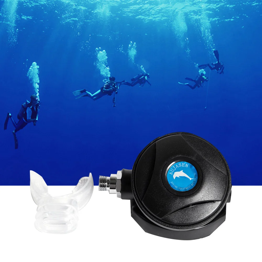  Подводное плавание с аквалангом 2-й ступени Регулятор Профессиональный подводный дайвинг Осьминог Регулятор Оборудование Аксессуар-Черный Изображение 2 