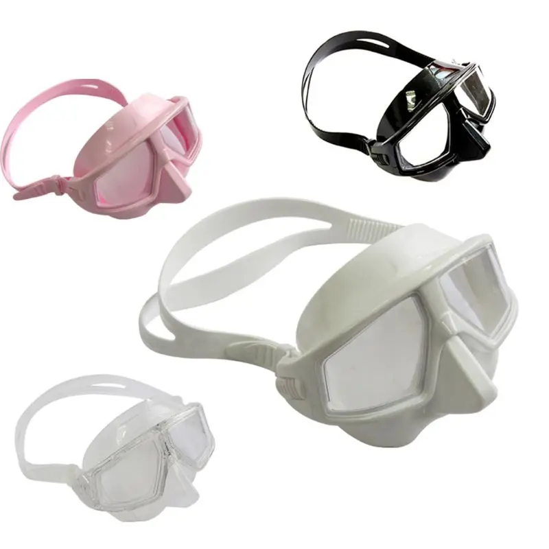 Против запотевания Водонепроницаемые очки для подводного плавания с маской и трубкой Очки для взрослых Маска для подводного плавания Очки Свободное погружение Анти-Запотевание Анти-Утечка Маска для дайвинга
