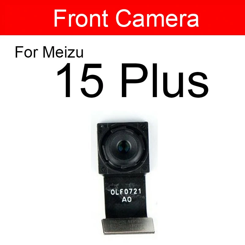 шрифт и задняя основная камера для Meizu 15 Plus 15plus 15+ M891H Маленькая и большая задняя камера Запасные части гибкой кабельной ленты Изображение 2 